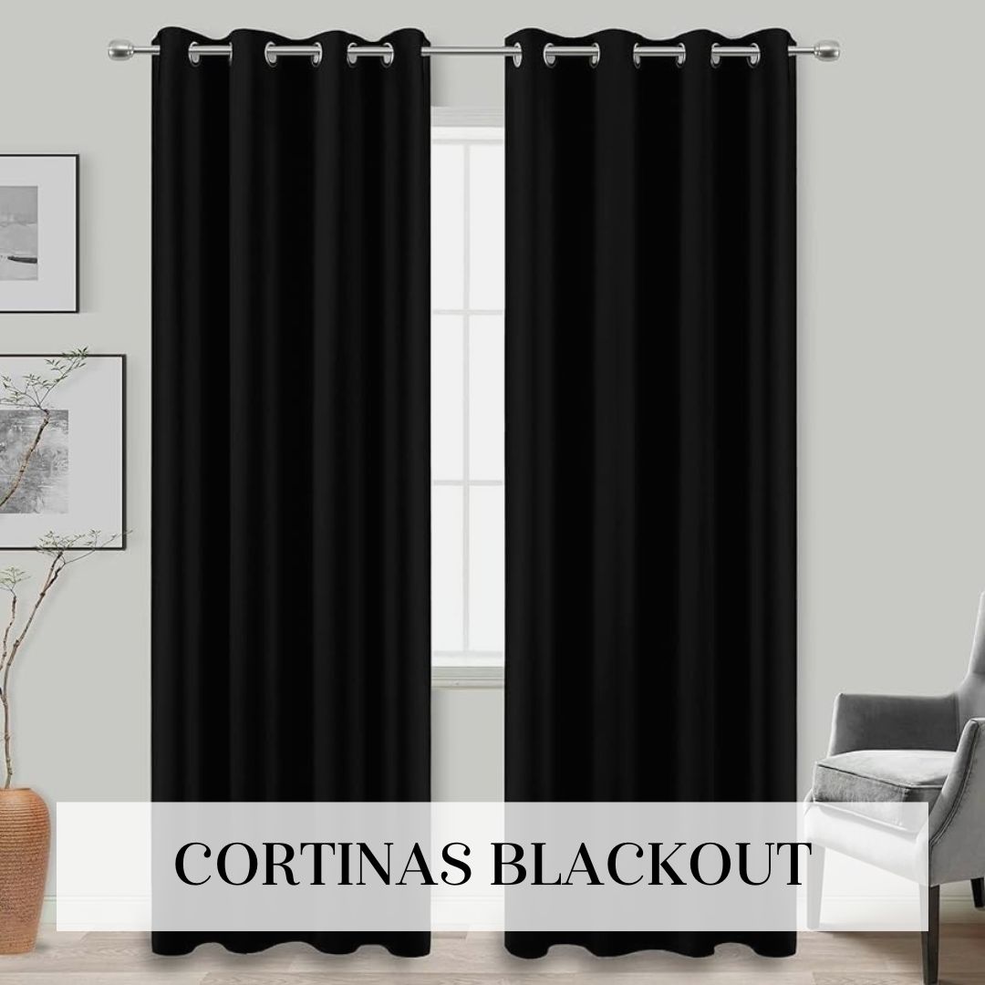 Cortinas Blackout Premium 2.80x2.20 cm