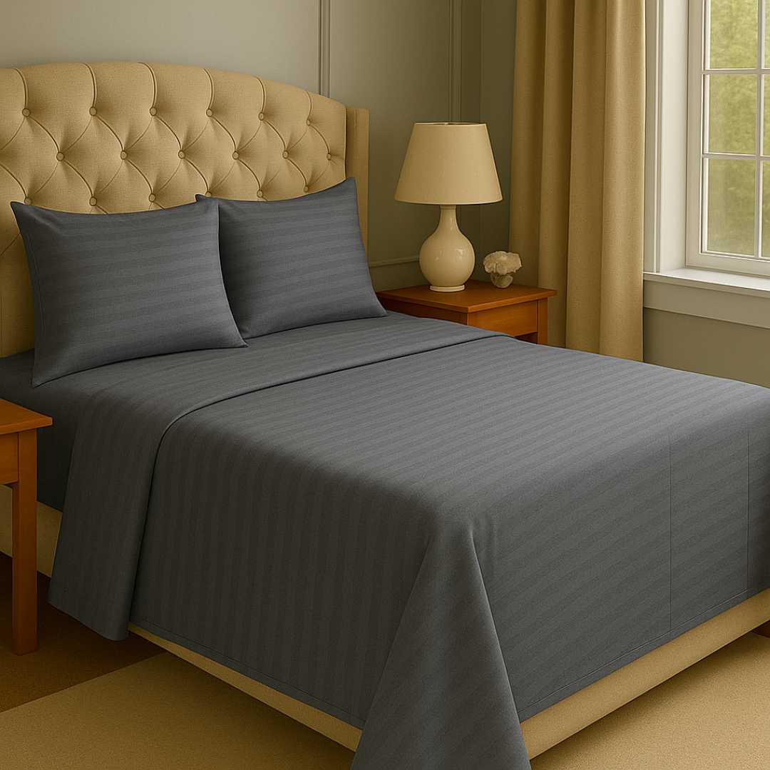 Juegos de Sabanas Unicolor Polialgodón - Imagen 2