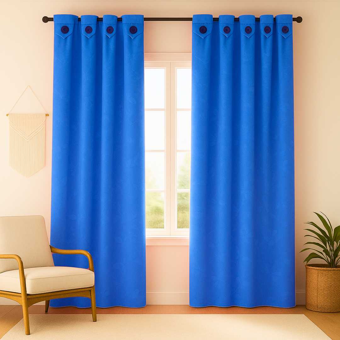 Juego De Cortinas Jacquard Semi blackout - Imagen 7