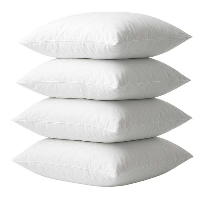 Pack 4 Almohadas Hoteleras Premium 70x50 cm con Funda