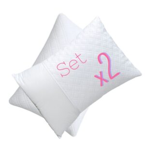 Dúo Almohadas Premium 55x35 cm | Hipoalergénica