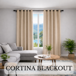 Cortinas Blackout 100% – 264 x 213 cm (2 Paneles)